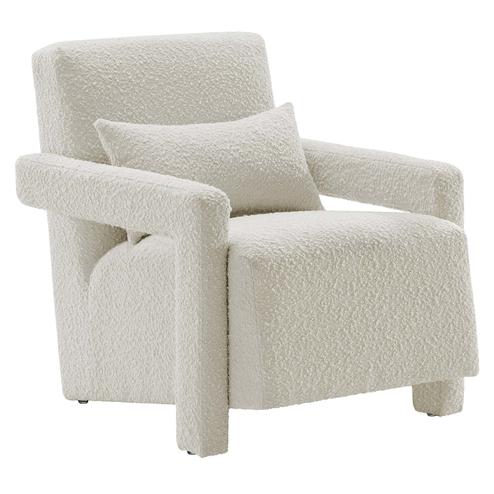 Solvane Accent Armchair-Ivory Denmark Home