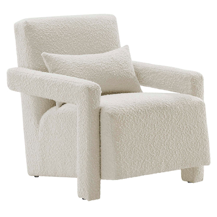 Solvane Accent Armchair-Ivory Denmark Home
