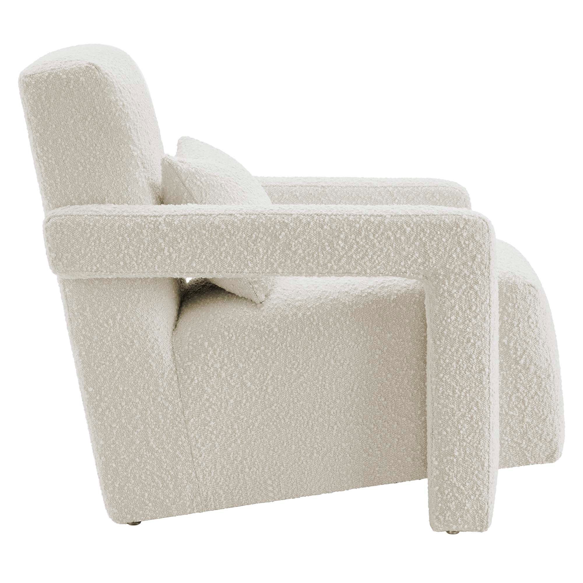 Solvane Accent Armchair-Ivory Denmark Home