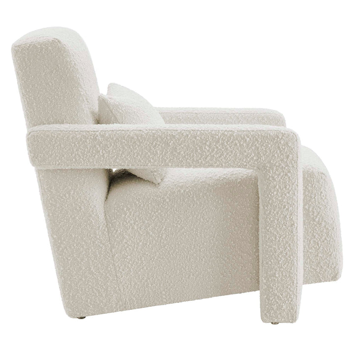 Solvane Accent Armchair-Ivory Denmark Home