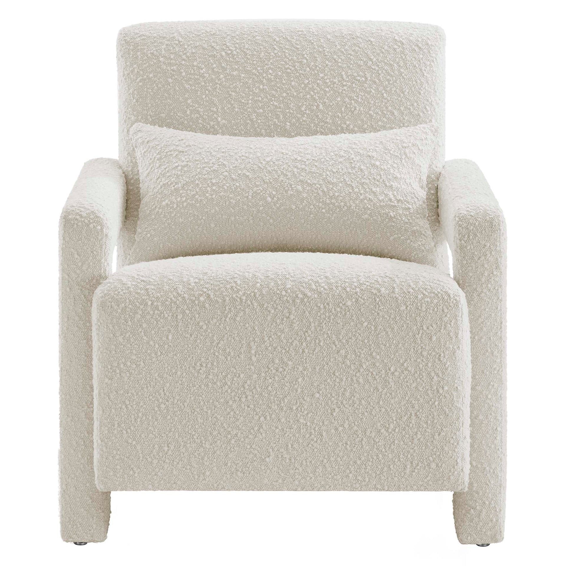 Solvane Accent Armchair-Ivory Denmark Home