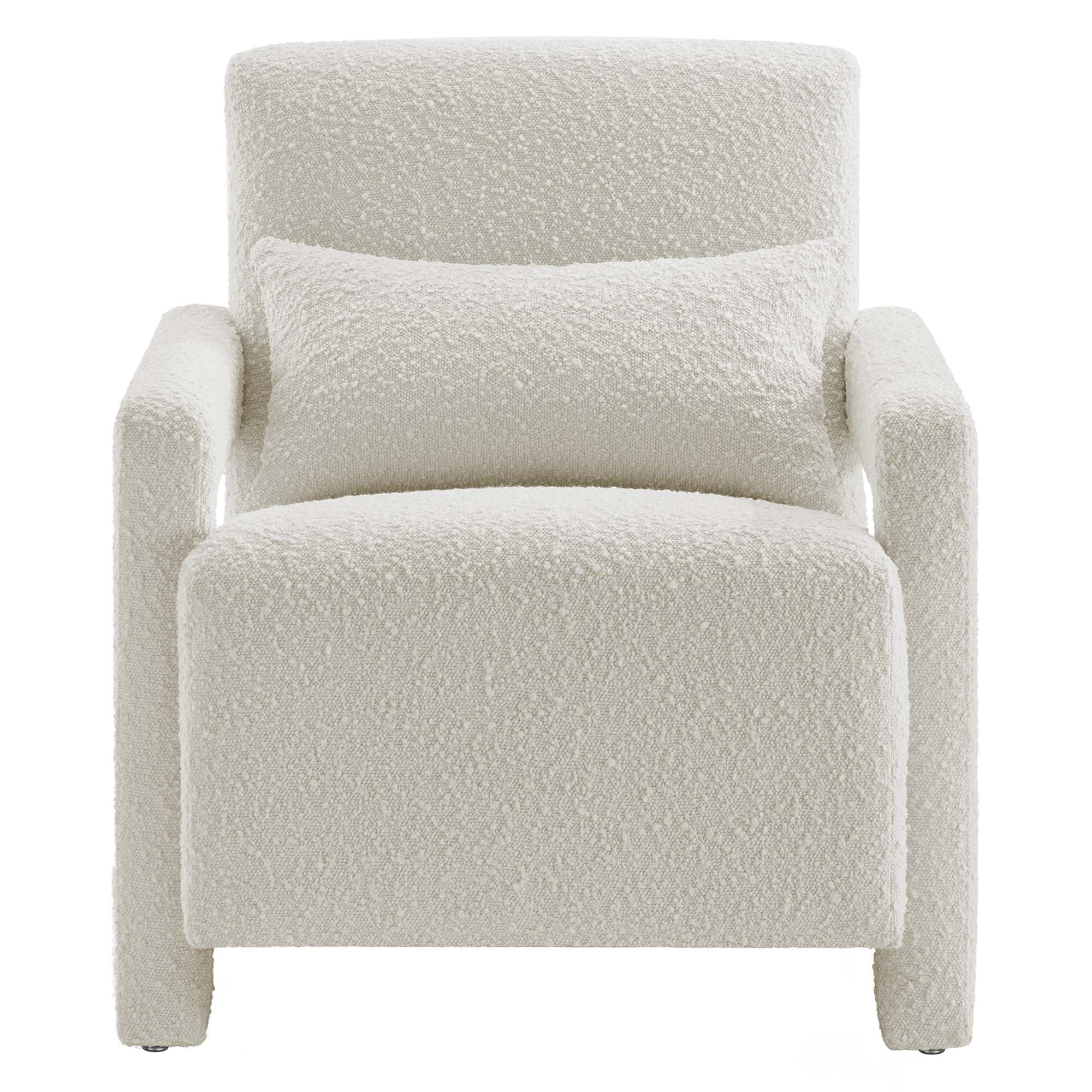 Solvane Accent Armchair-Ivory Denmark Home