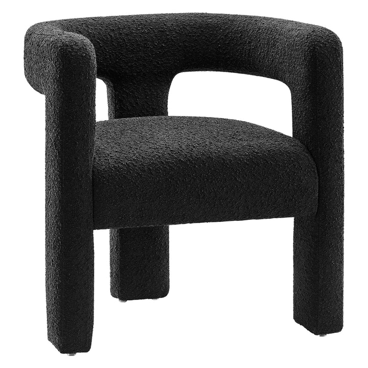 Kaven Lounge Chair-Black Denmark Home