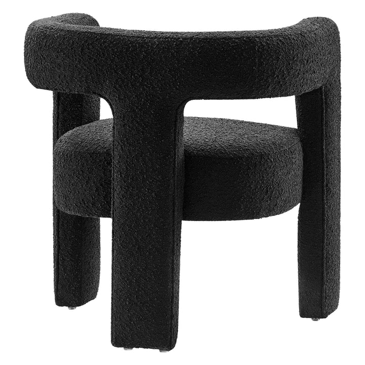 Kaven Lounge Chair-Black Denmark Home