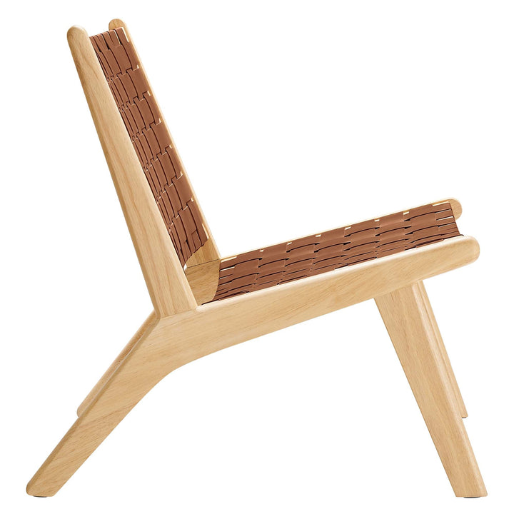 Kaven Lounge Chair-Natural Brown Denmark Home