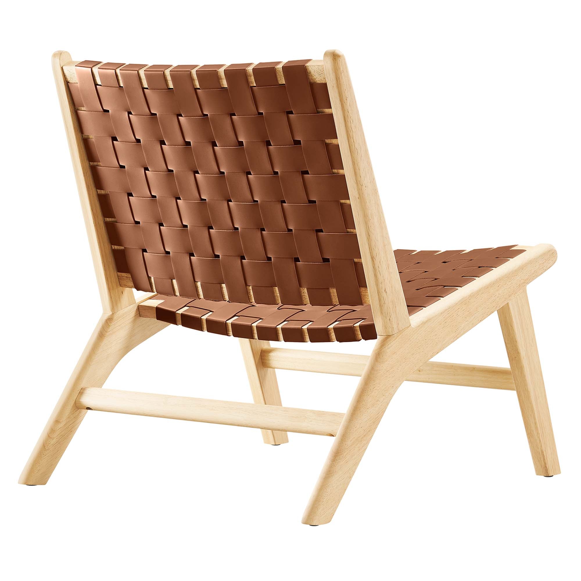 Kaven Lounge Chair-Natural Brown Denmark Home