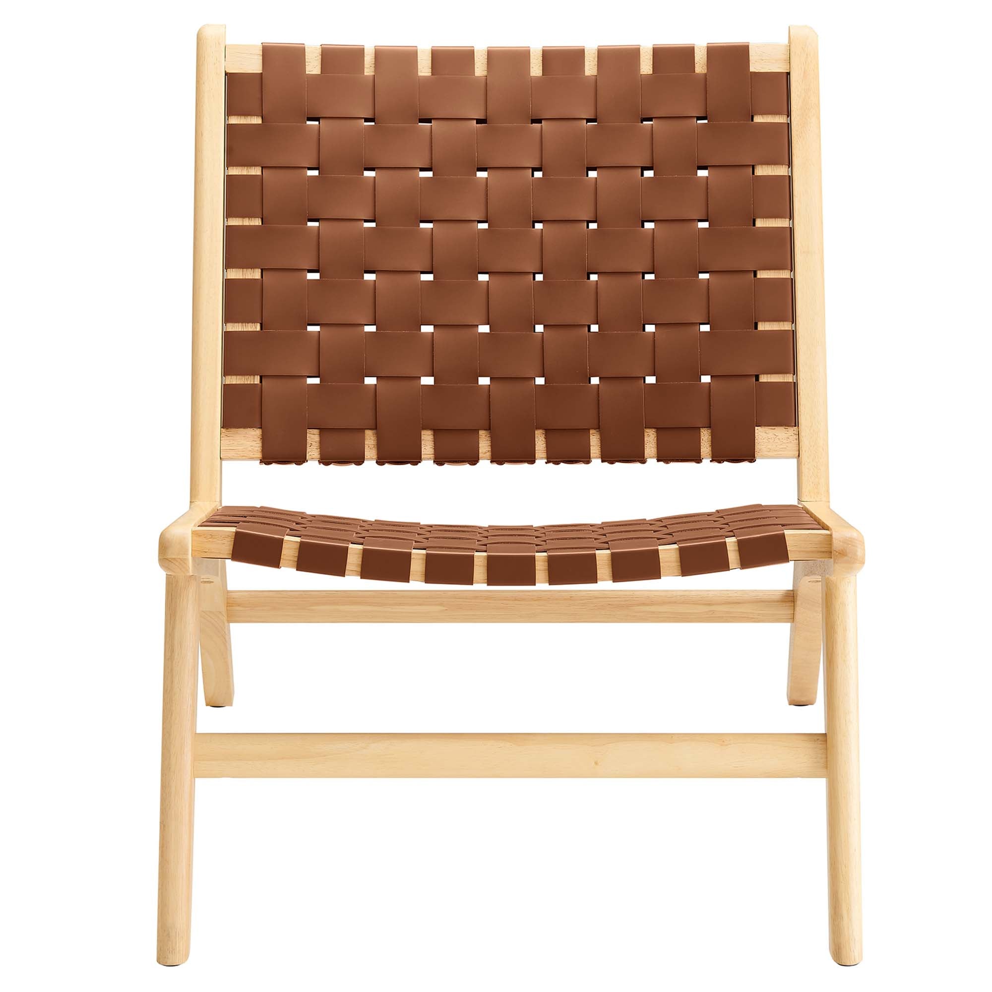 Kaven Lounge Chair-Natural Brown Denmark Home