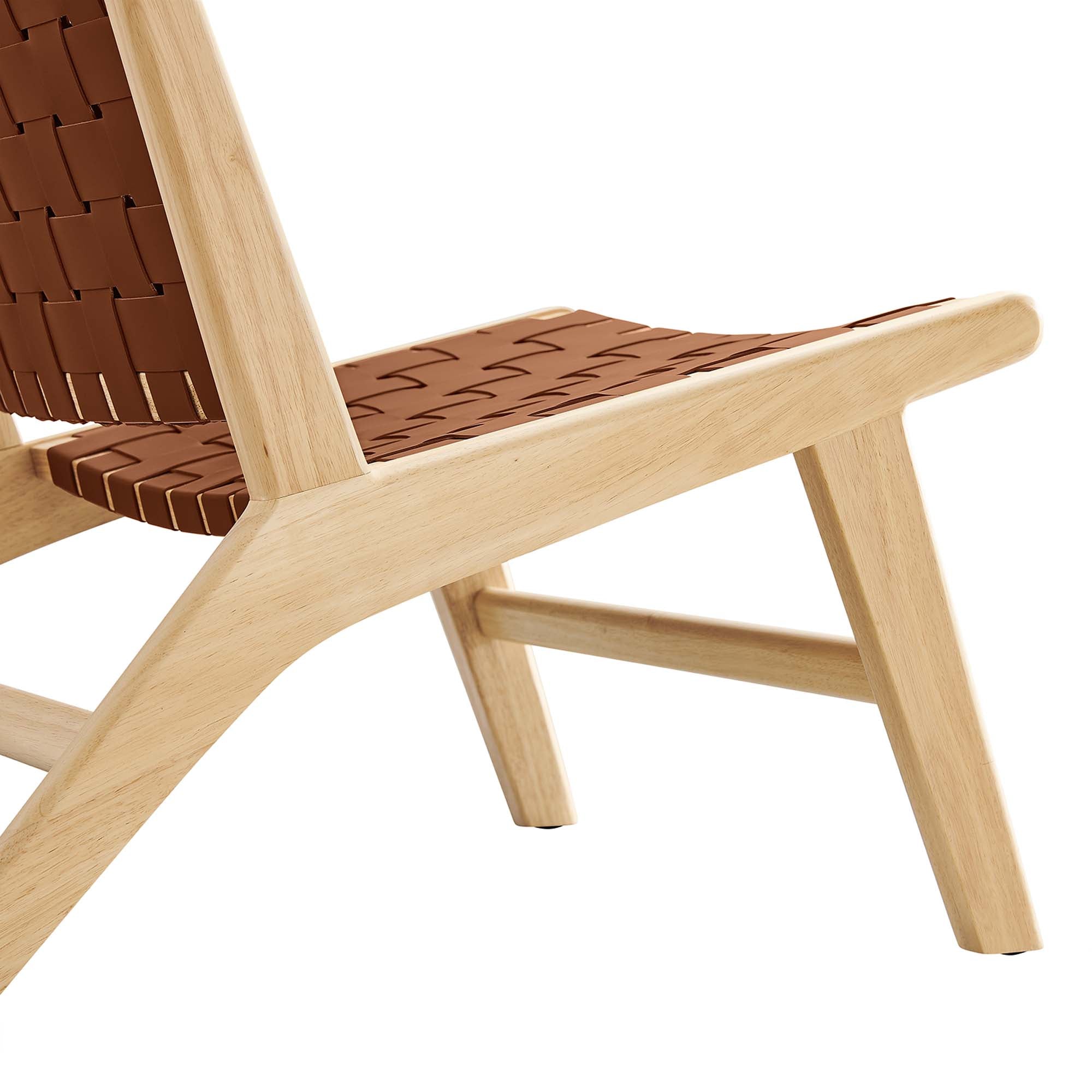Kaven Lounge Chair-Natural Brown Denmark Home