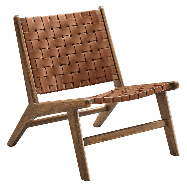 Kaven Lounge Chair-Walnut Brown Denmark Home