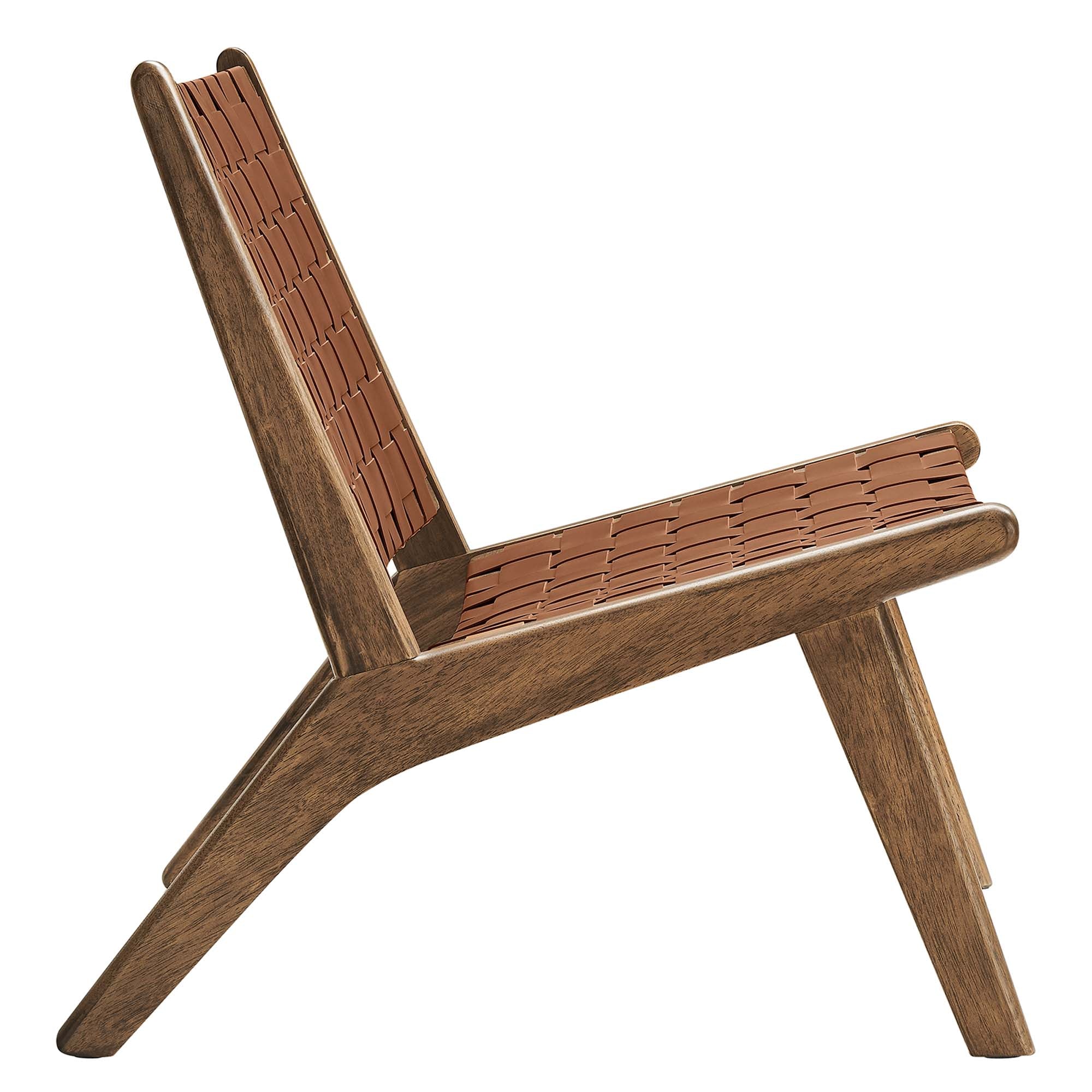 Kaven Lounge Chair-Walnut Brown Denmark Home
