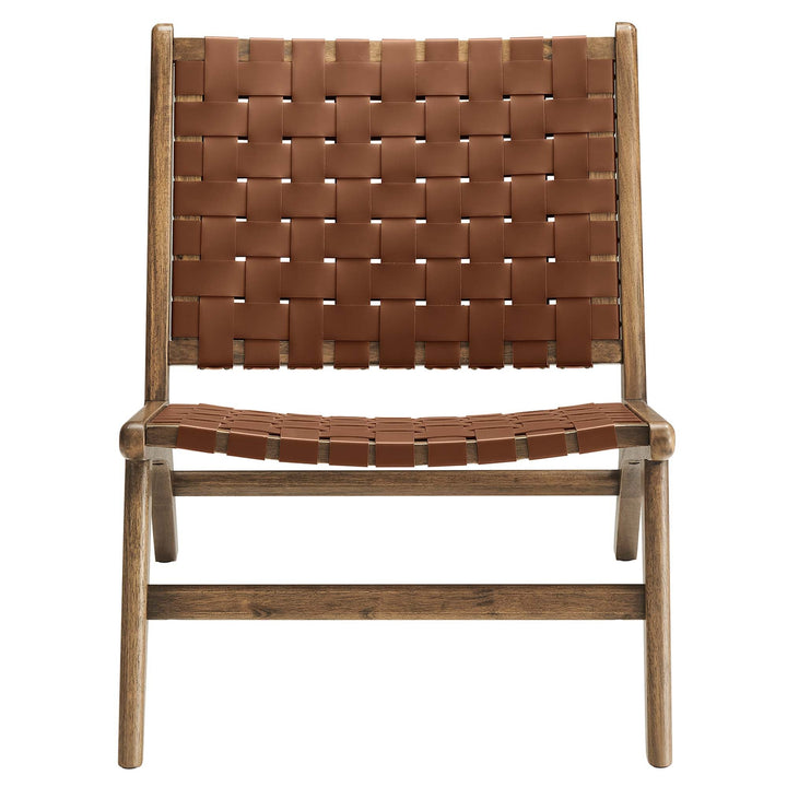Kaven Lounge Chair-Walnut Brown Denmark Home
