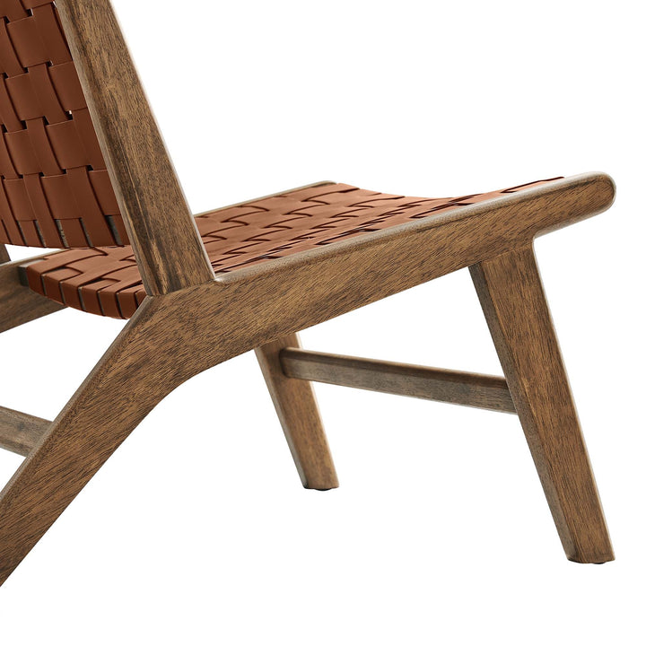 Kaven Lounge Chair-Walnut Brown Denmark Home