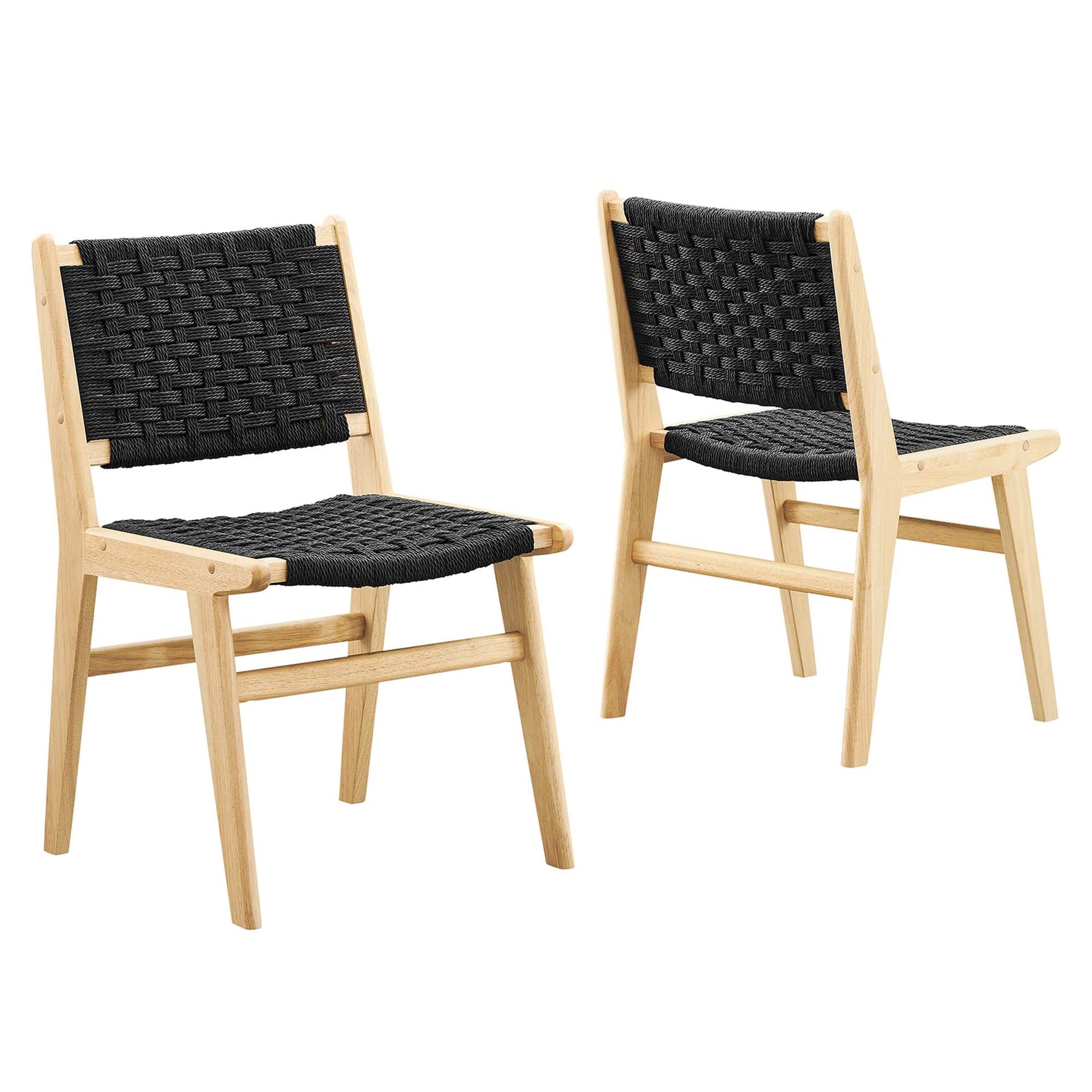 Tarn Dining Chair Set - Natural Black Denmark Home