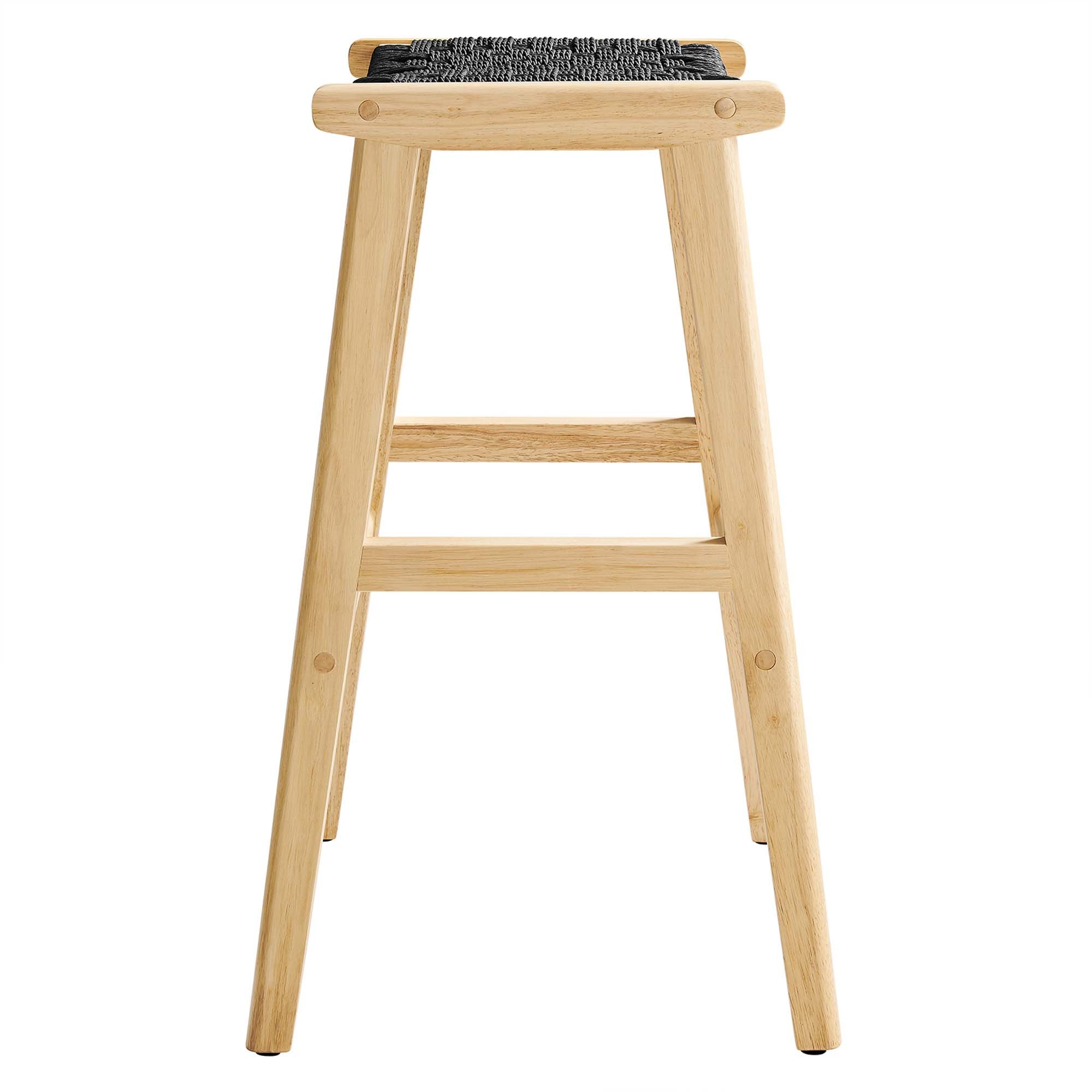 Tarn Bar Stool Set - Natural Black Denmark Home