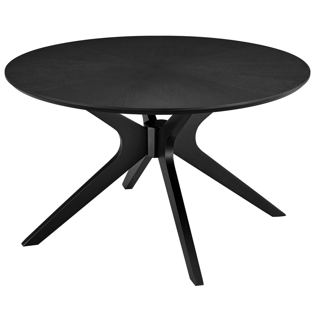 Valtora Round Coffee Table – Black