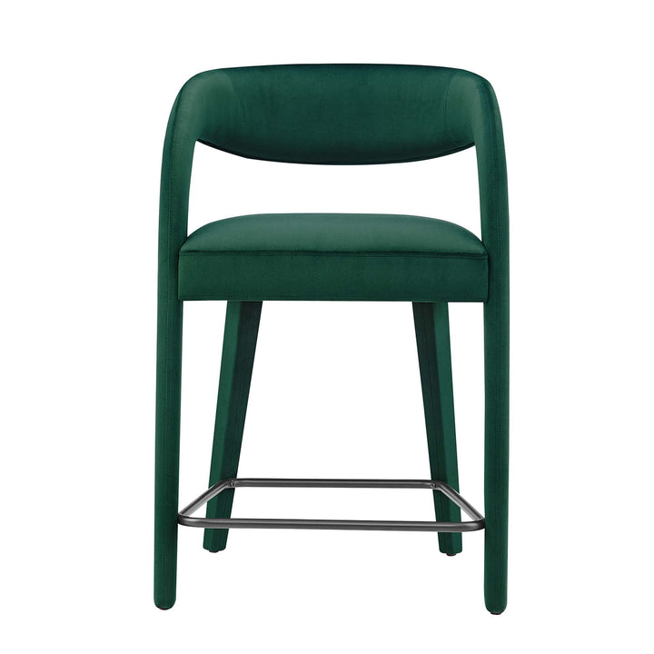 Flat Counter Stool Set - Green Black Denmark Home
