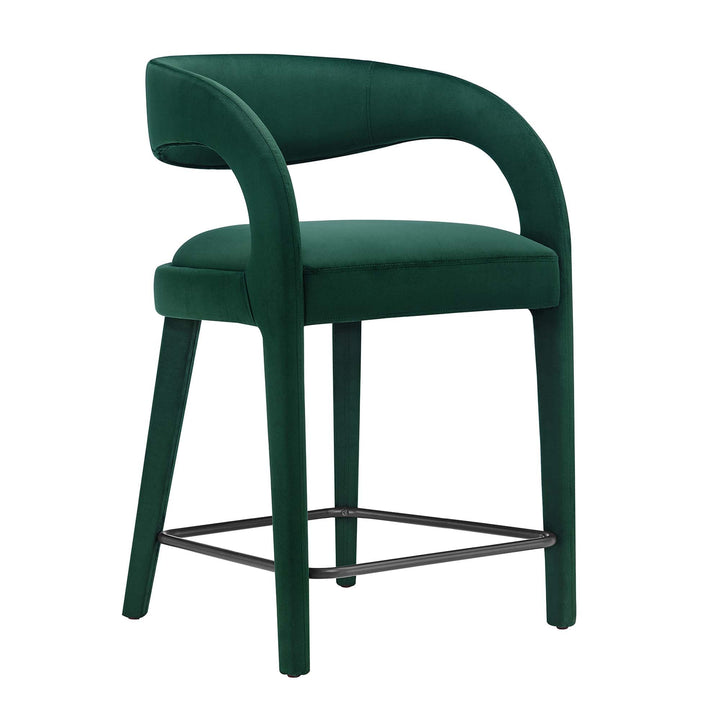 Flat Counter Stool Set - Green Black Denmark Home