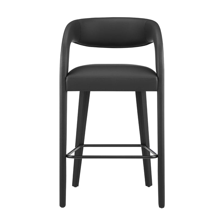 Flat bar stool set - Black Denmark Home