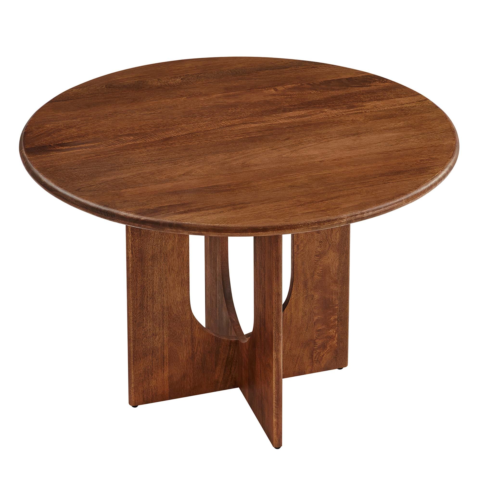 Cour Round Dining Table 48" - Walnut Denmark Home