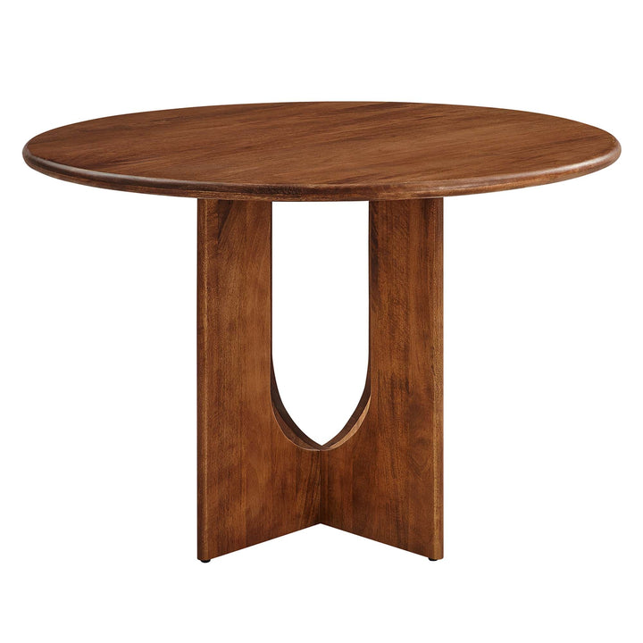 Cour Round Dining Table 48" - Walnut Denmark Home