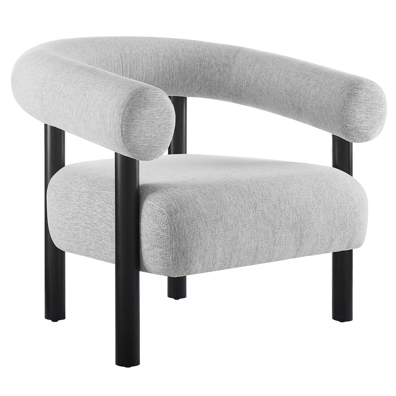 Roven Accent Armchair-Light Gray Denmark Home