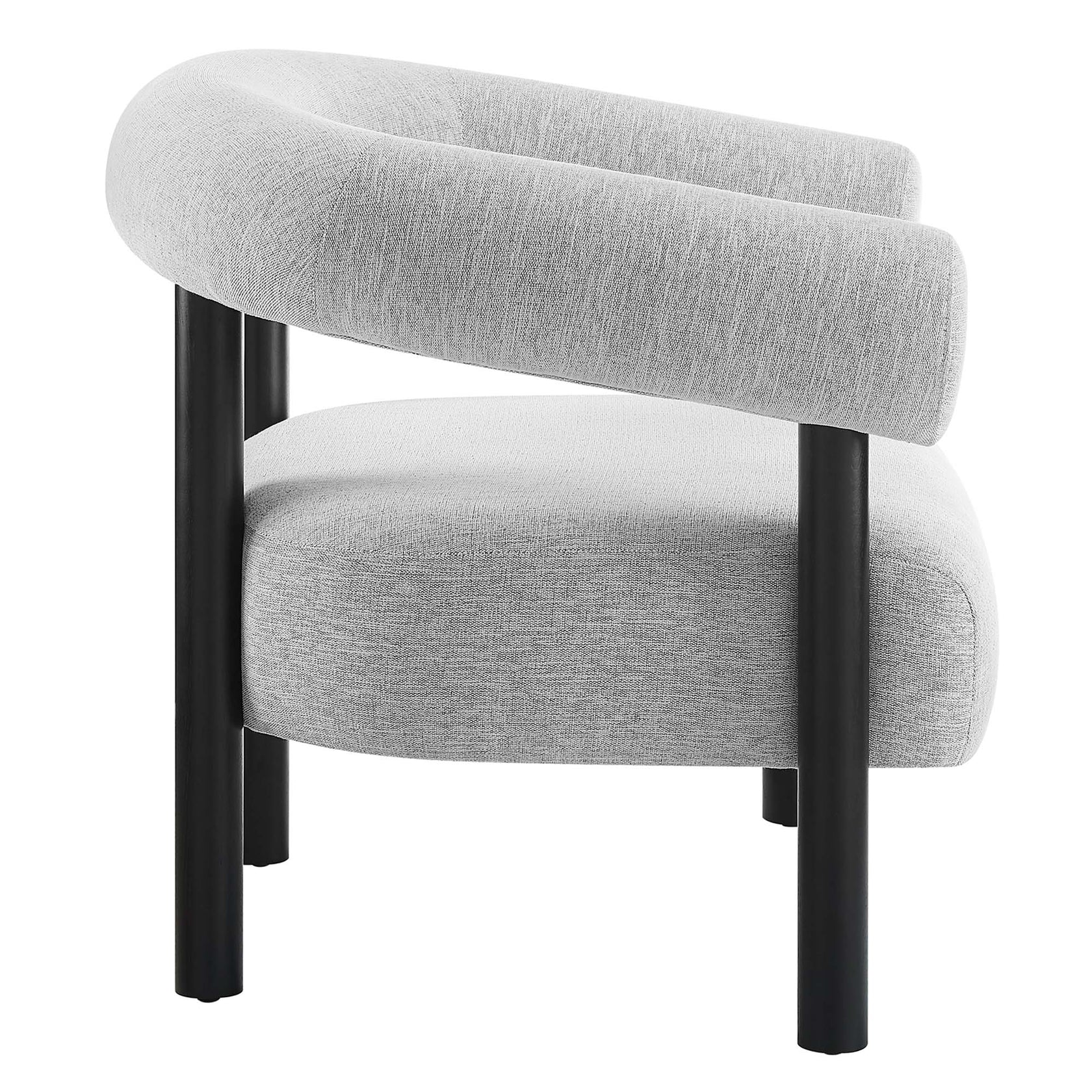 Roven Accent Armchair-Light Gray Denmark Home