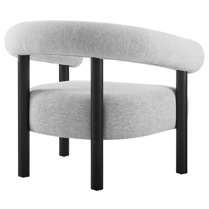 Roven Accent Armchair-Light Gray Denmark Home