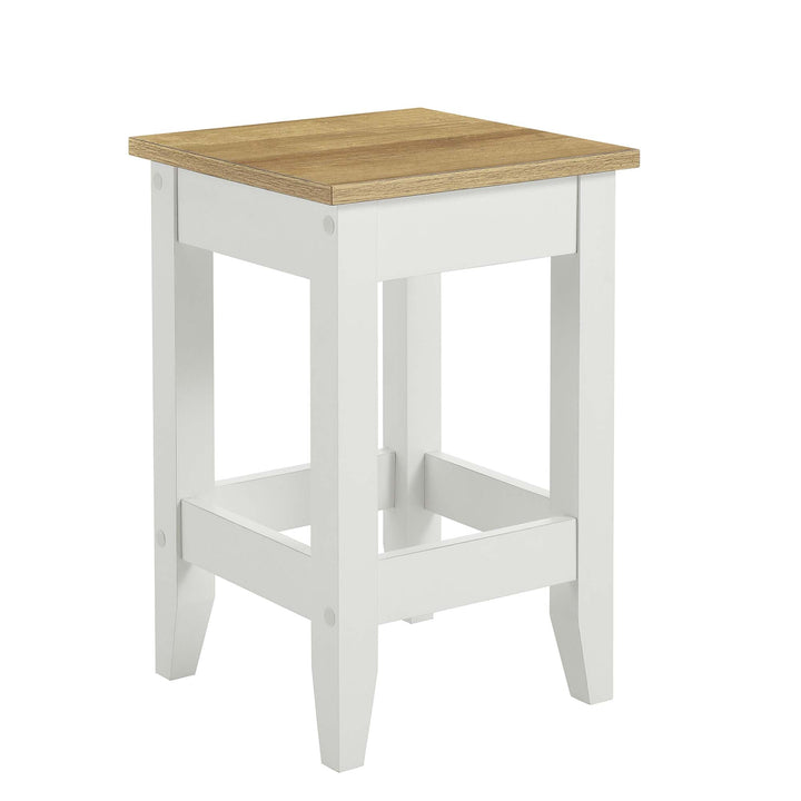Neut Counter Stool - Oak White Denmark Home