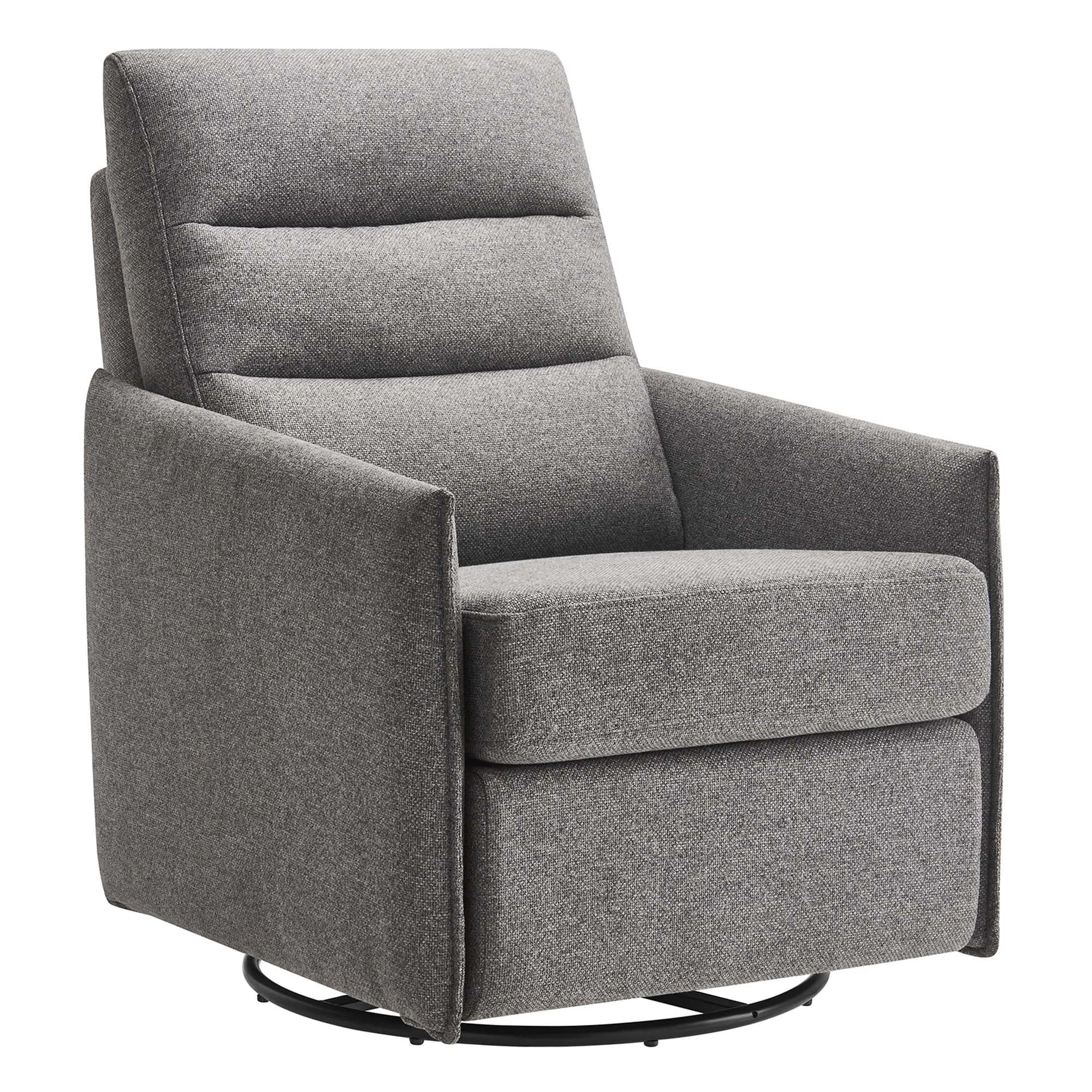 Mark Swivel Lounge Chair –  Light Gray Denmark Home