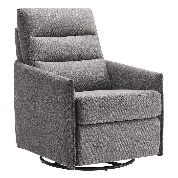 Mark Swivel Lounge Chair –  Light Gray Denmark Home