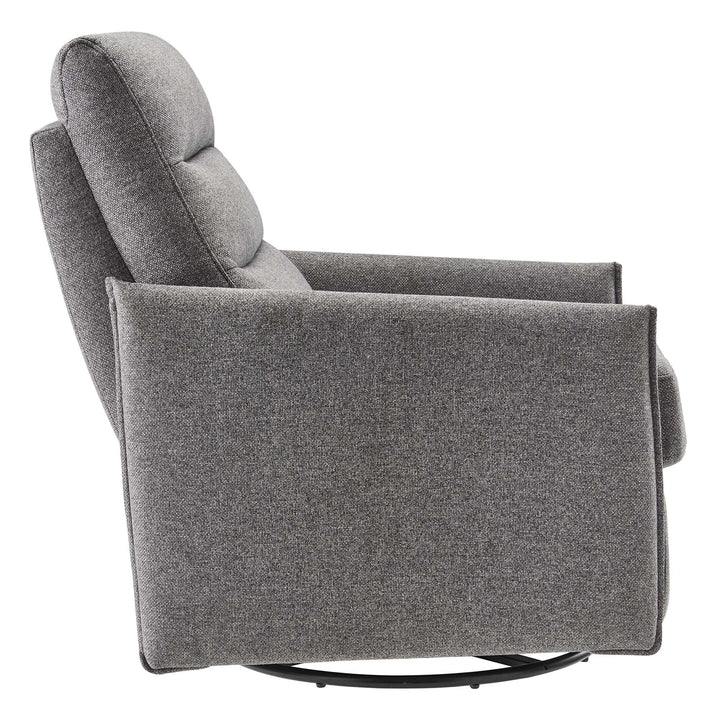 Mark Swivel Lounge Chair –  Light Gray Denmark Home