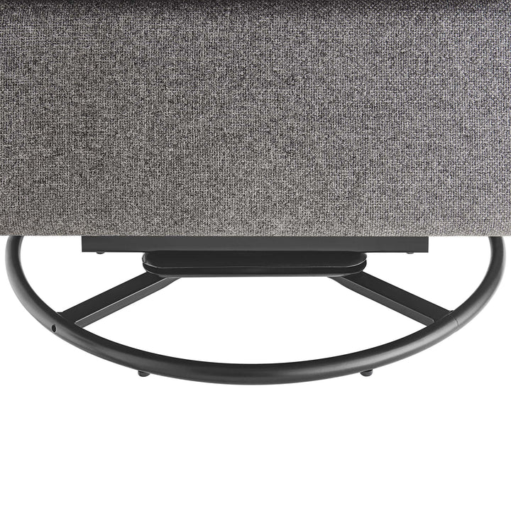 Mark Swivel Lounge Chair –  Light Gray Denmark Home