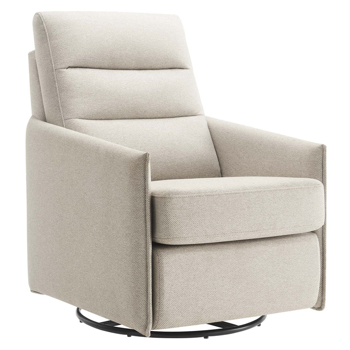 Mark Swivel Lounge Chair –  Oatmeal Denmark Home