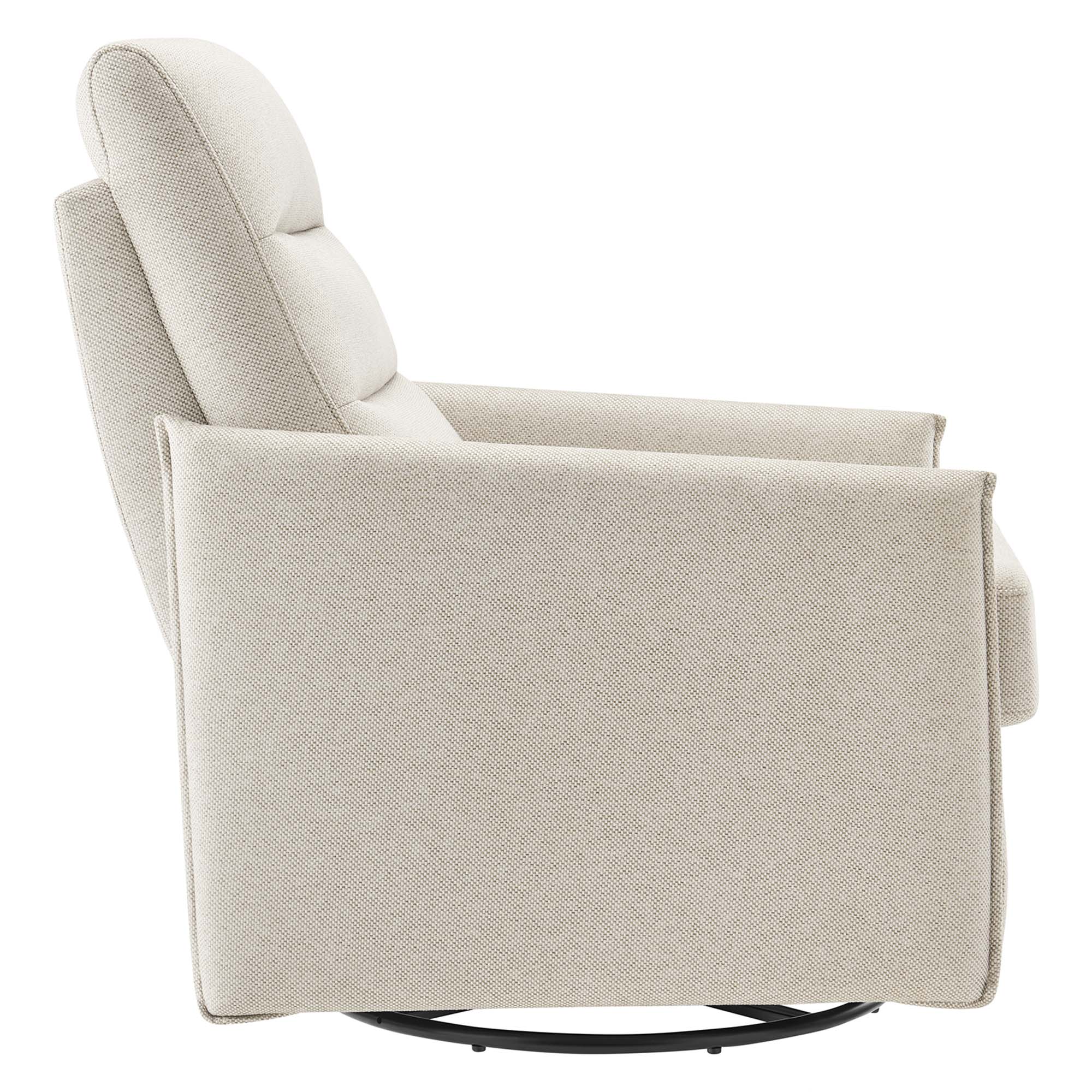 Mark Swivel Lounge Chair –  Oatmeal Denmark Home