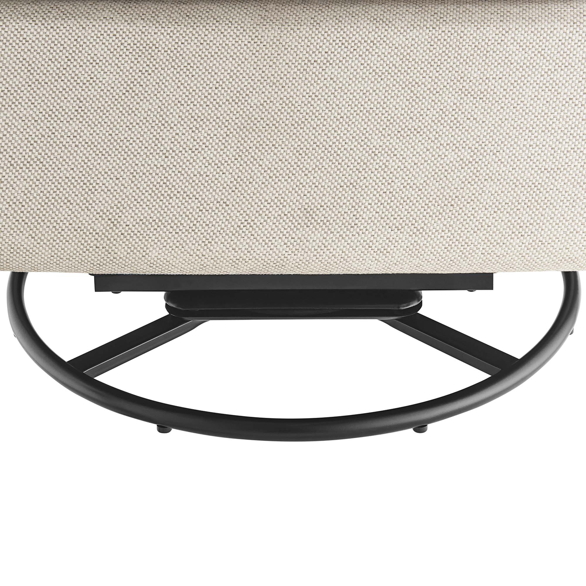 Mark Swivel Lounge Chair –  Oatmeal Denmark Home