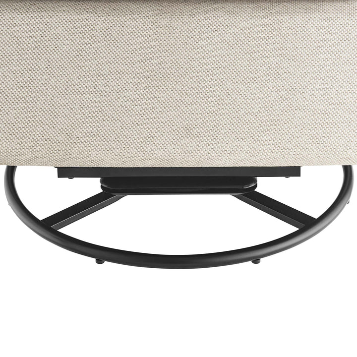 Mark Swivel Lounge Chair –  Oatmeal Denmark Home