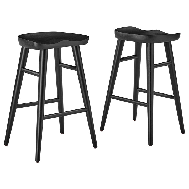 Skog Counter Stools Set of 2 - Black Denmark Home