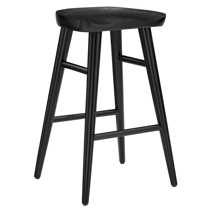 Skog Counter Stools Set of 2 - Black Denmark Home