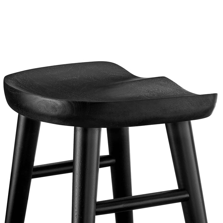Skog Counter Stools Set of 2 - Black Denmark Home