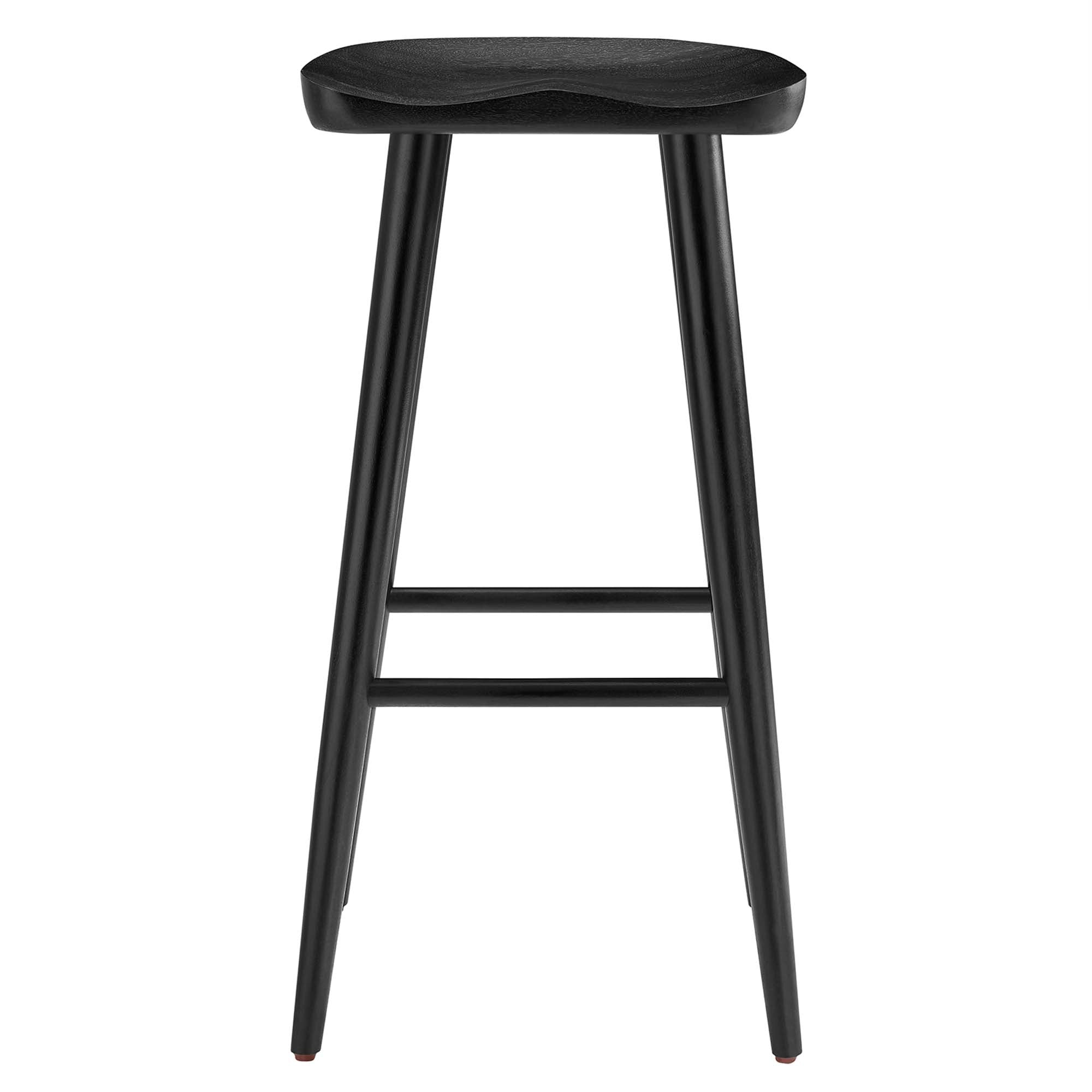 Skog Bar Stools Set of 2 - Black Denmark Home