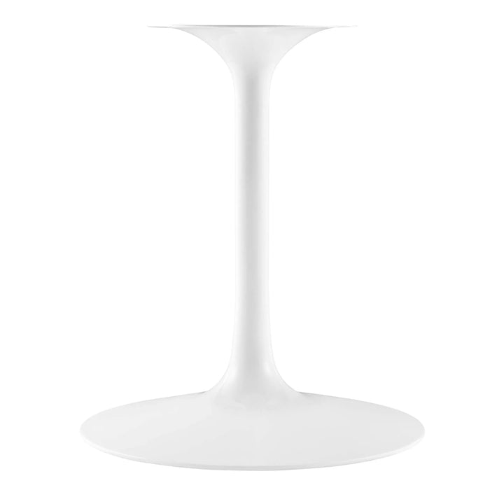Novara 60” Oval Faux Travertine Dining Table - White Traventine Denmark Home
