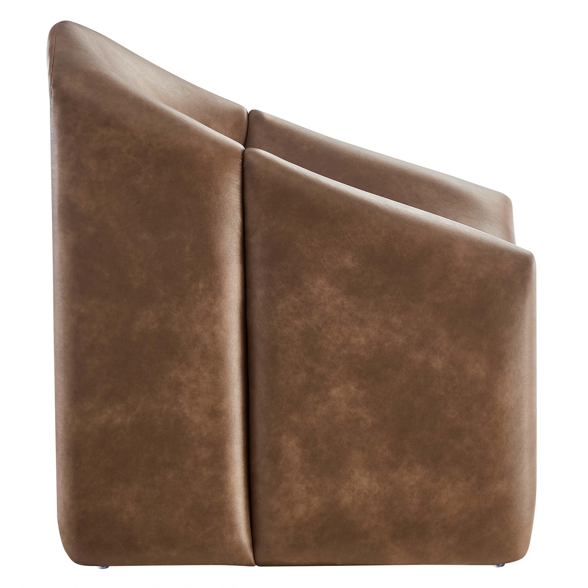 Elvora Accent Chair – Brown Denmark Home