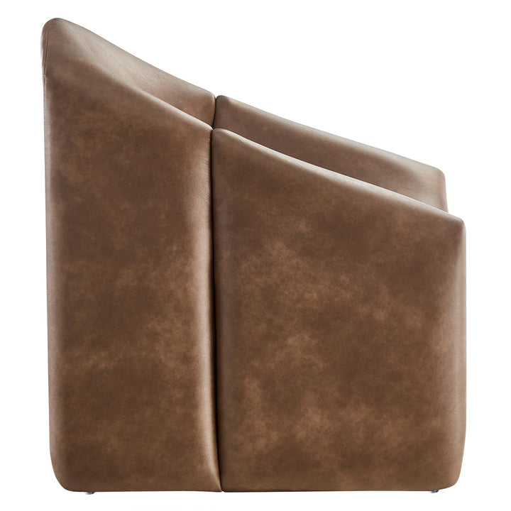 Elvora Accent Chair – Brown Denmark Home