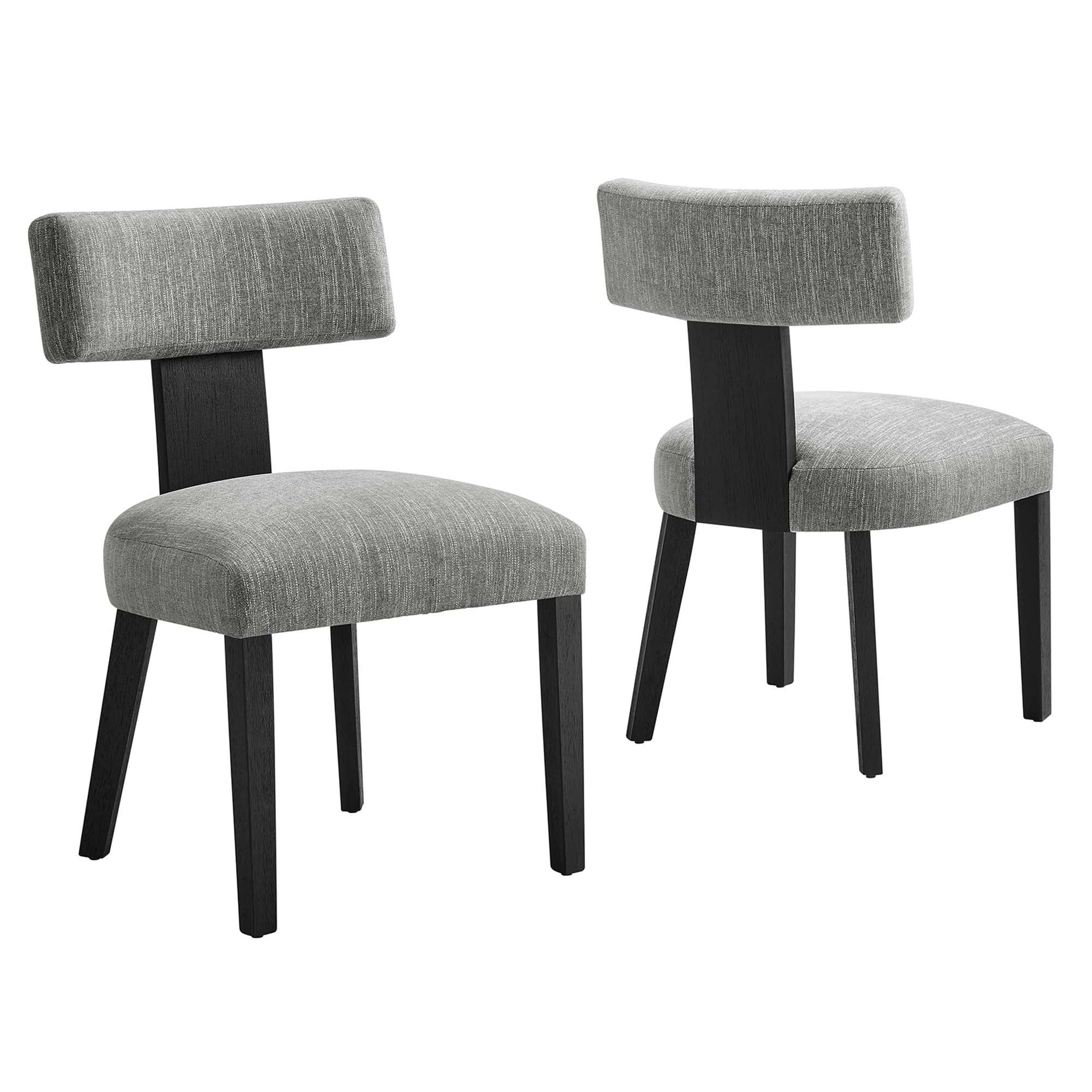 Sevré Dining Chair Set - Heathered Weave Wheat Deep Brown (Copy) Denmark Home