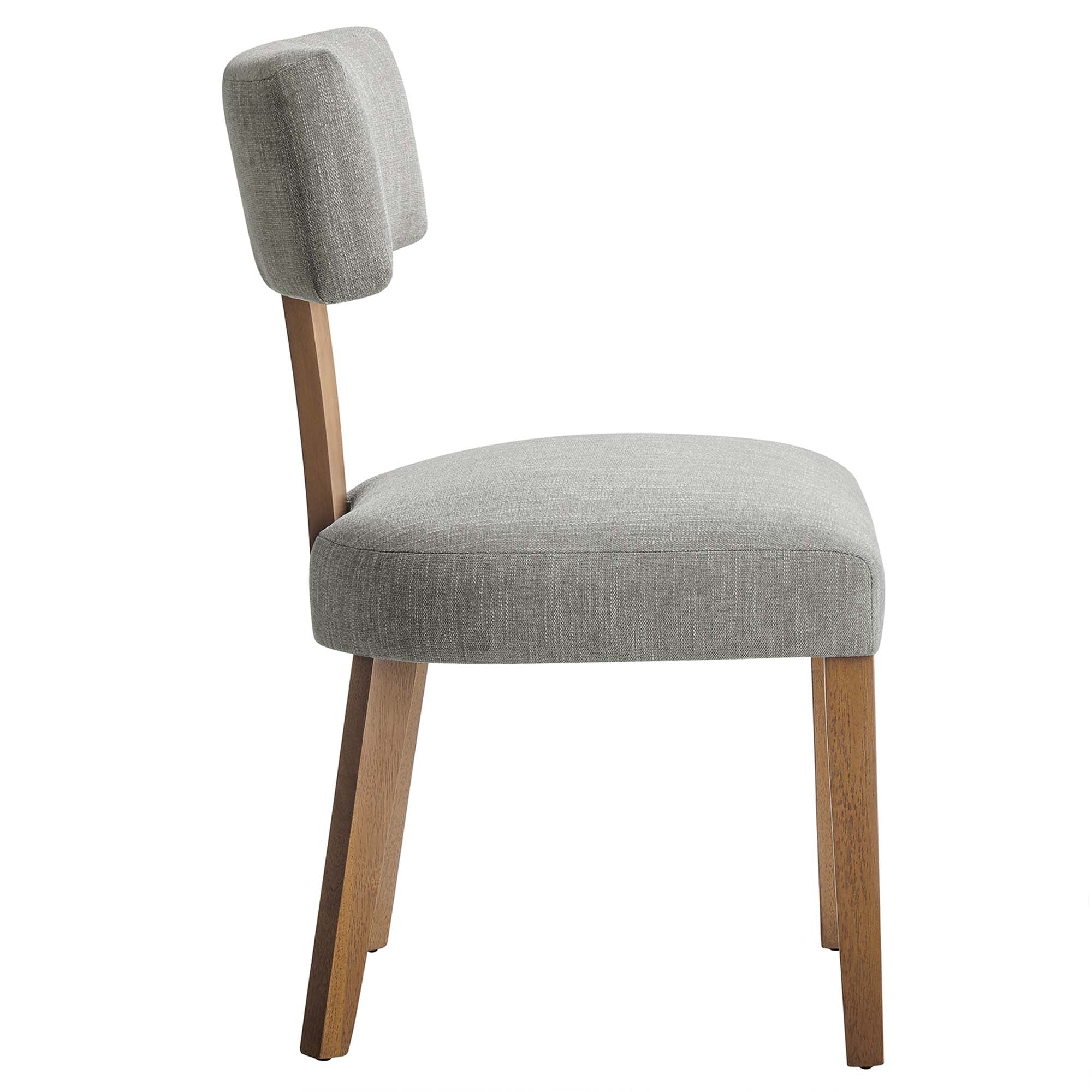 Sevré Dining Chair Set - Heathered Weave Wheat Deep Brown Denmark Home