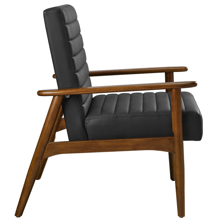 Virenza Accent Chair - Walnut Black Denmark Home