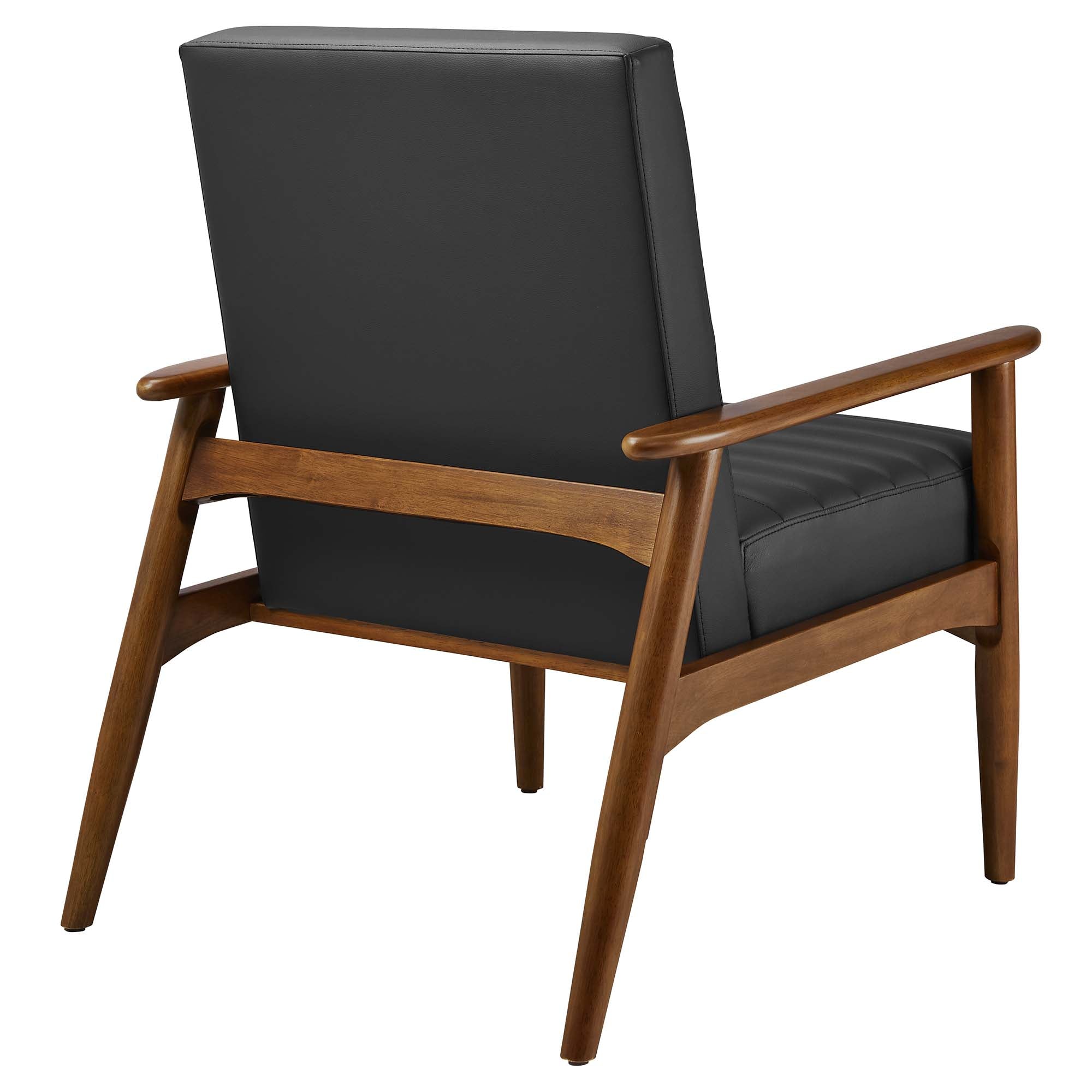 Virenza Accent Chair - Walnut Black Denmark Home