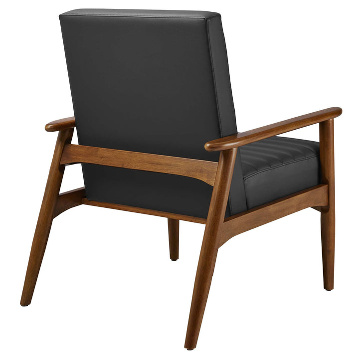 Virenza Accent Chair - Walnut Black Denmark Home
