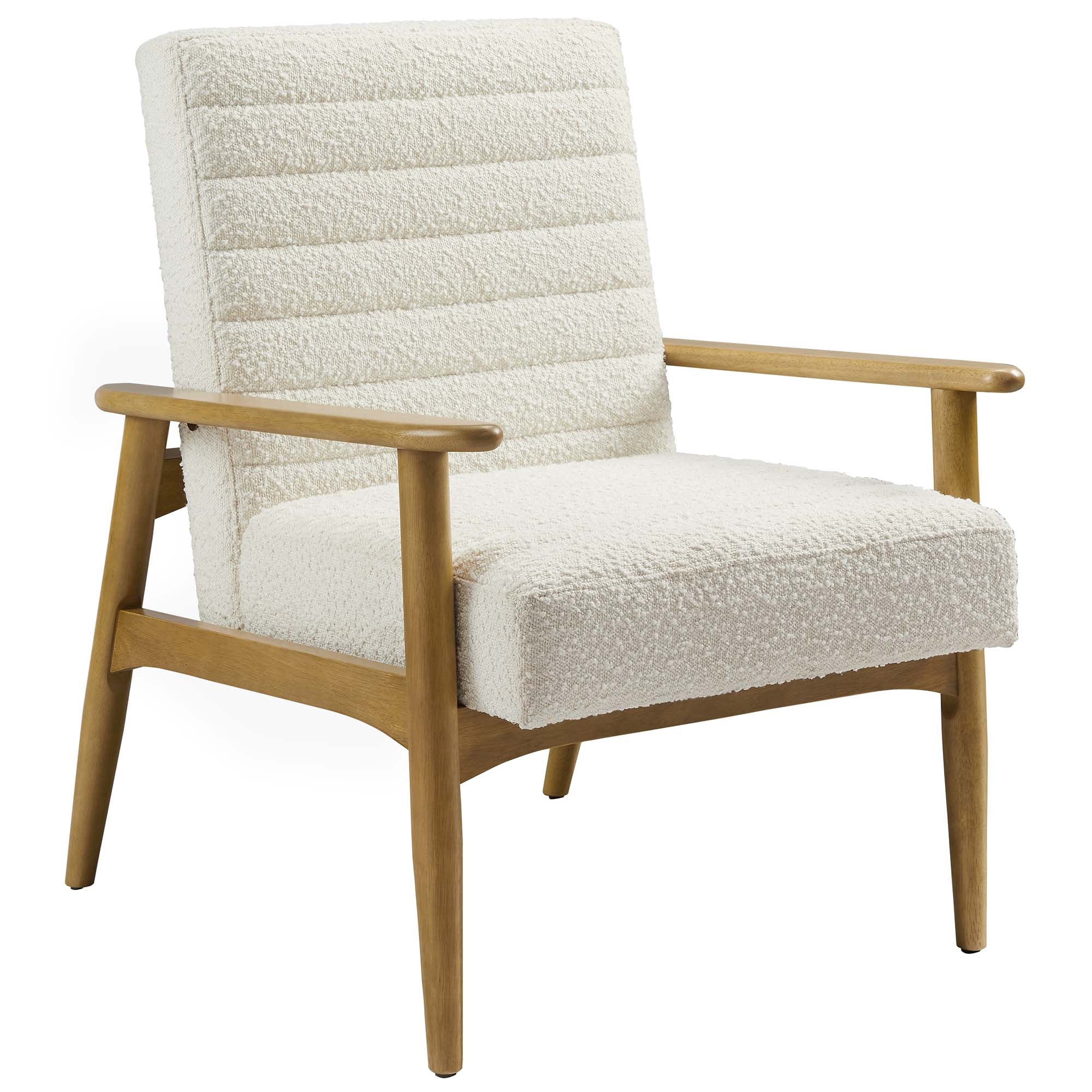 Viren Accent Chair - Ivory Denmark Home