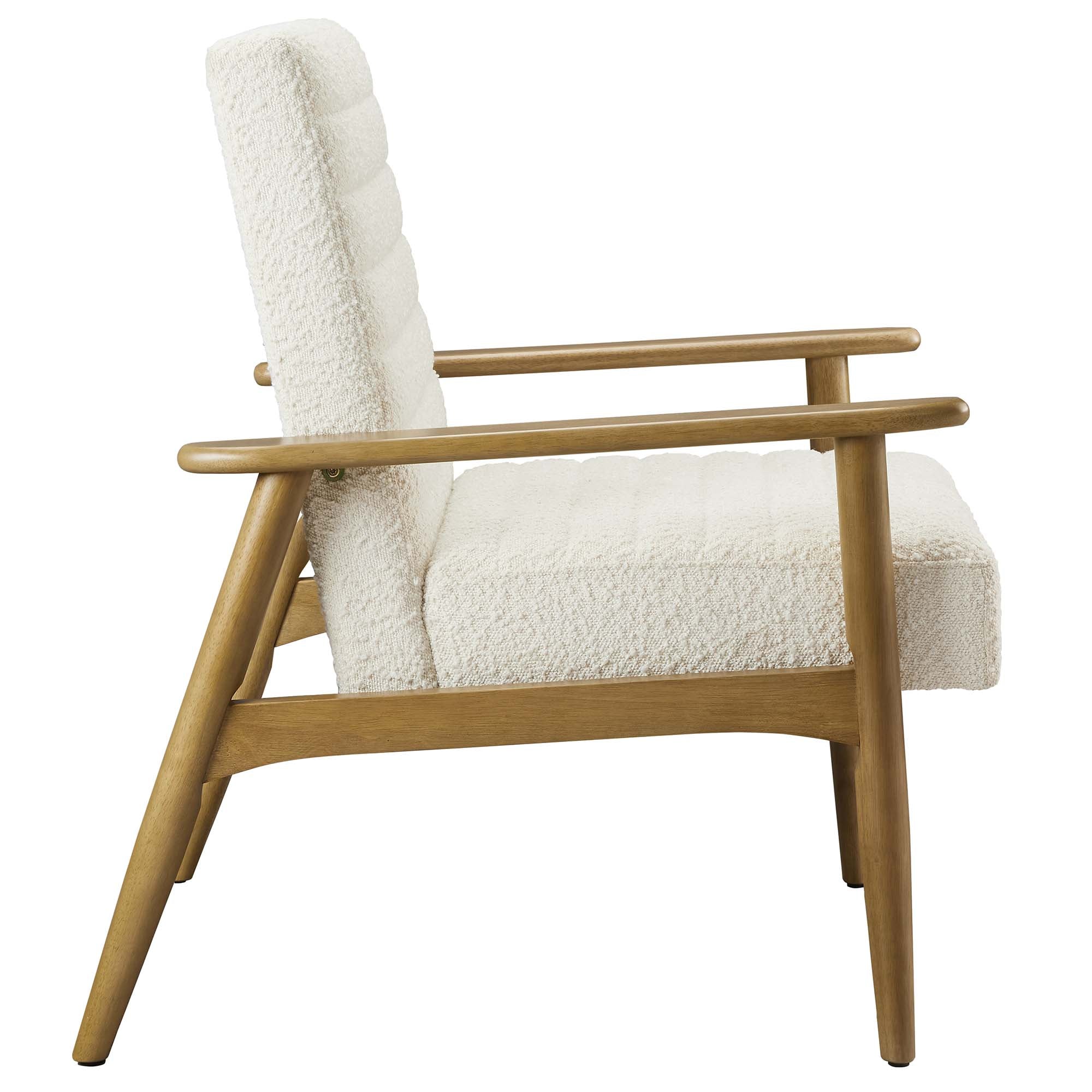 Viren Accent Chair - Ivory Denmark Home